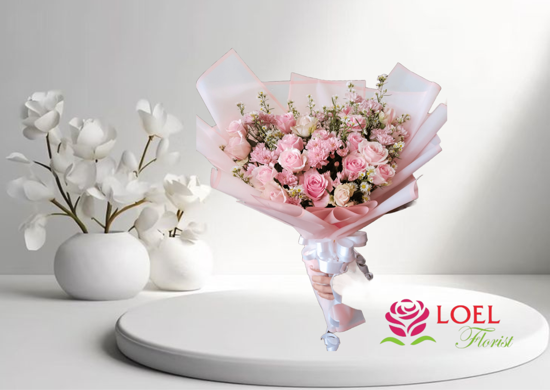 Buket Bunga 03 - Buket Bunga | Rangkaian Bunga Segar Sukabumi - Loel Florist