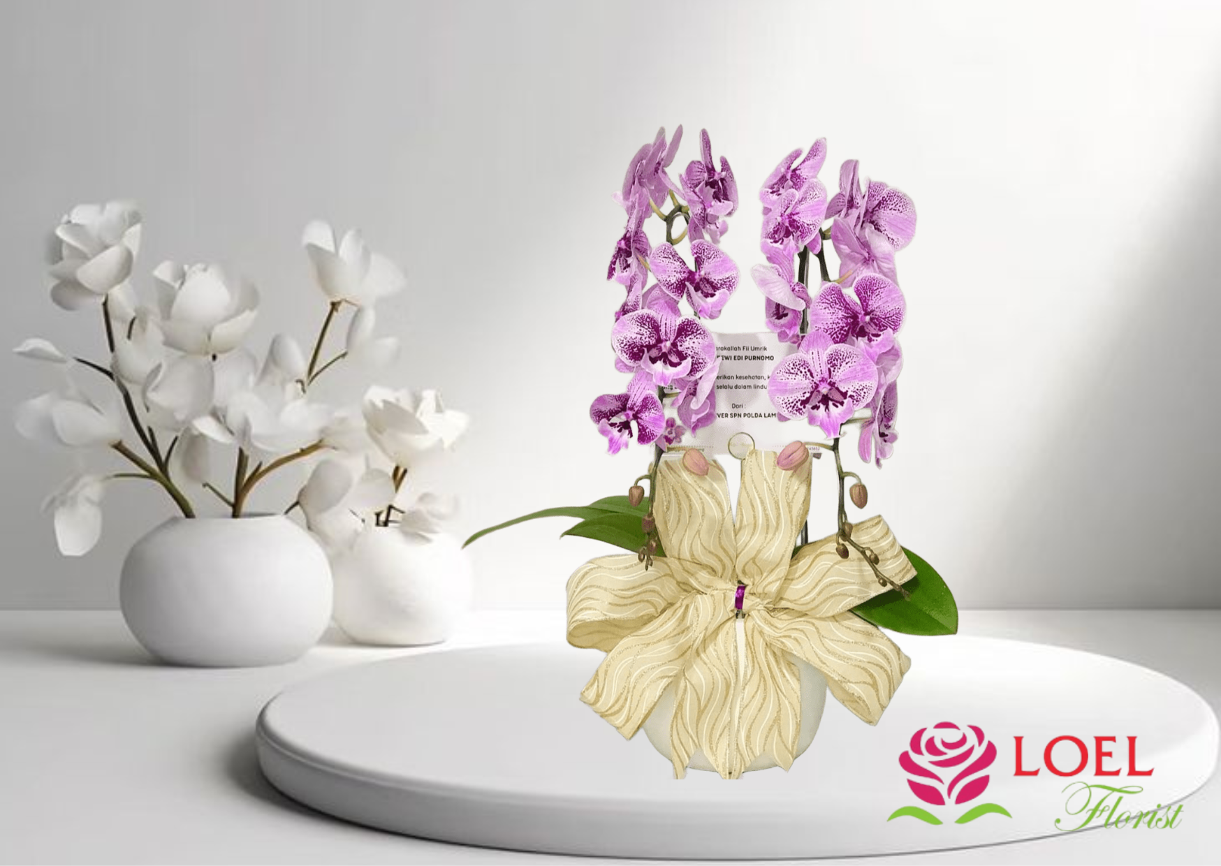Bunga Meja 05 - Bunga Meja | Rangkaian Bunga Segar Sukabumi - Loel Florist